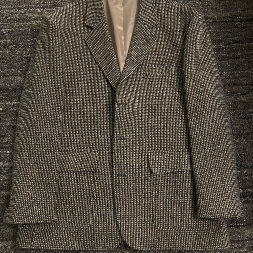 ORVIS VINTAGE TWEED NOTCH LAPEL BLAZER